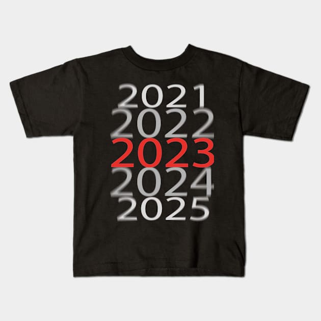 Actual Year Scale Kids T-Shirt by IbaraArt